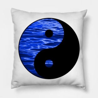 ying yang Pillow