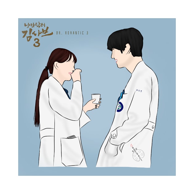 Dr Romantic 2 Korean Drama Fan Art by ArtRaft Pro