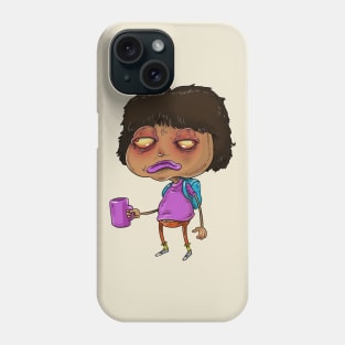 Dora before coffee Phone Case