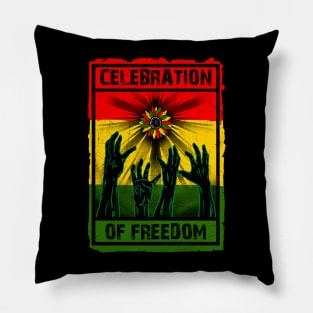 celebration of freedom Pillow