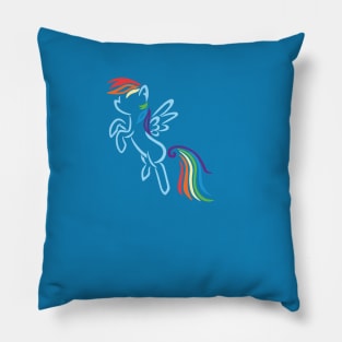 Tribal Pony - Rainbow Dash Pillow