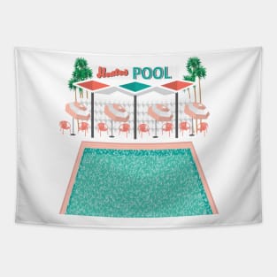 MCM Motel Pool Tapestry