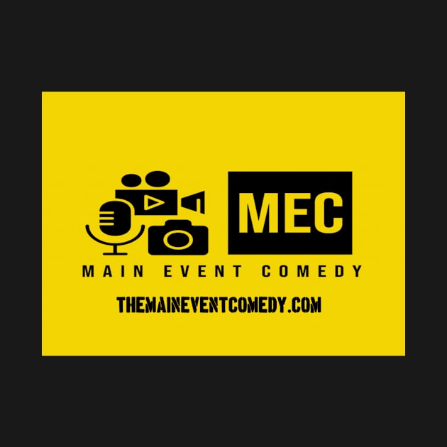 MEC Comedy Logo Yellow by Main Event Comedy