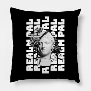 "REALM PAL" WHYTE - STREET WEAR URBAN STYLE Pillow