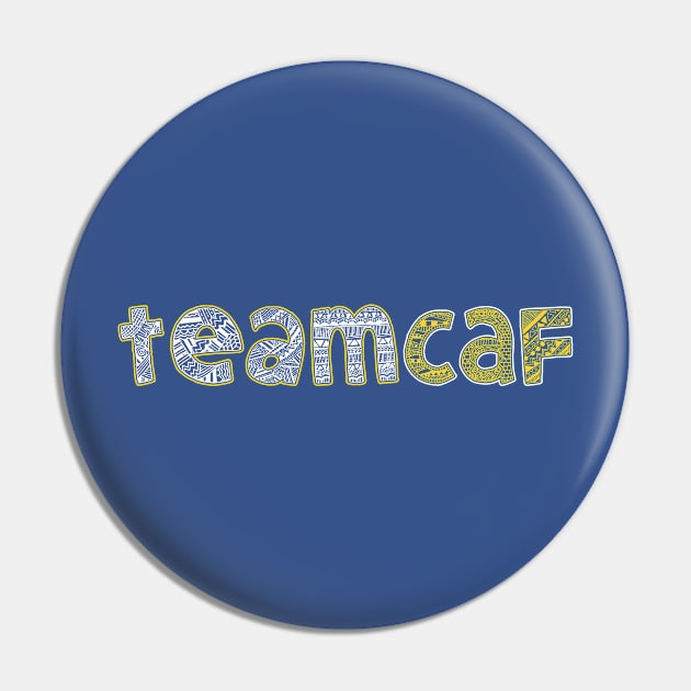 TeamCAF Pin by zealology