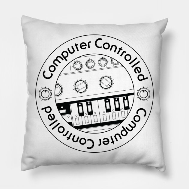 303 Bassline Circle: Computer Controlled Pillow by Atomic Malibu