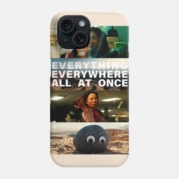 Everything, everywhere all at once Phone Case by Paskwaleeno