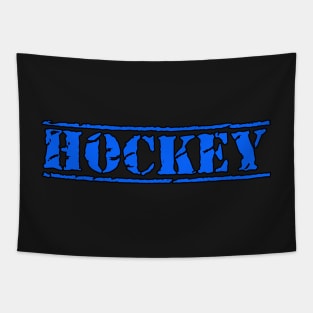 HOCKEY BOLD ENFORCER TEXT Tapestry