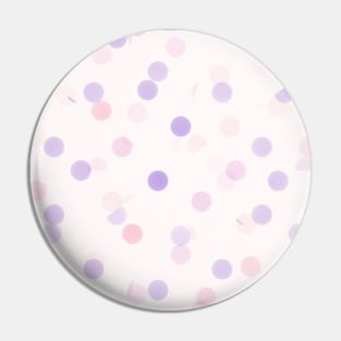 Pastel Color Dots Pin