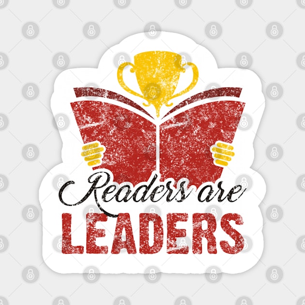 readers are leaders Magnet by Lin Watchorn 