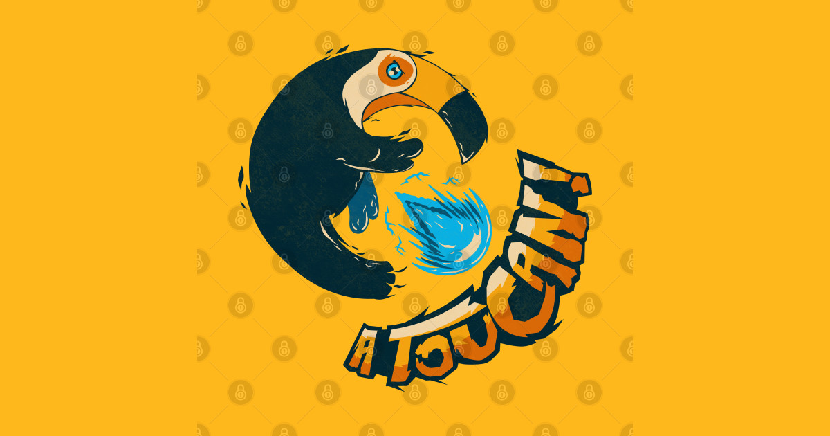 A Toucan Hadouken! - Inspired by Street Fighter - Hadouken - T-Shirt ...