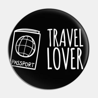 Travel Lover Pin