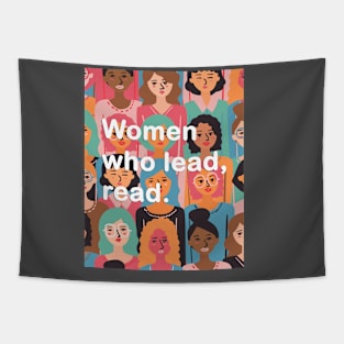 Women who lead, read. Tapestry