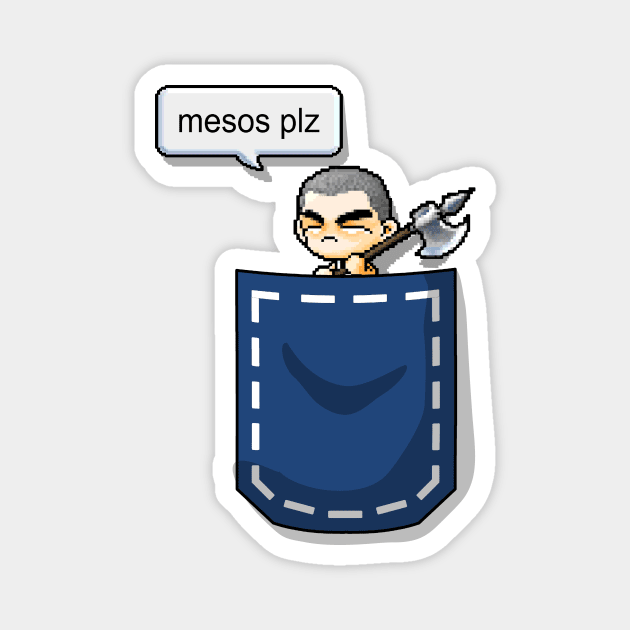 Mesos Plz Pocket Magnet by nigiart