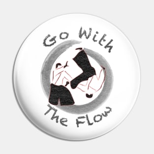 Aikido - Go With The Flow Pin