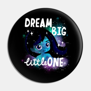 Dream Big Little One Stars Night Sky Pin