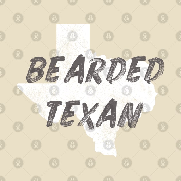 The Bearded Texan White by Dallasweekender 