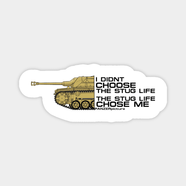 StuG Life T-Shirt Magnet by Panzerpicture