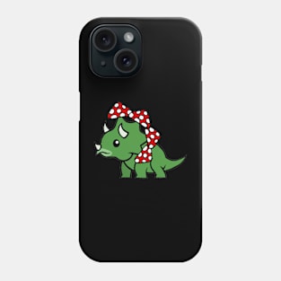 Triceratops Mushie Phone Case