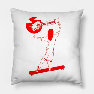 Skateboard Dancer Pillow