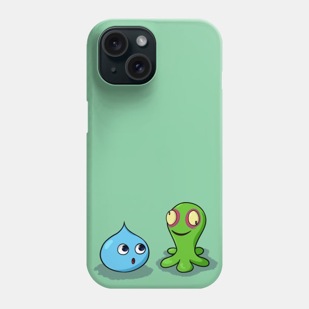 Slime Buddies Phone Case by tastelesssandwiches