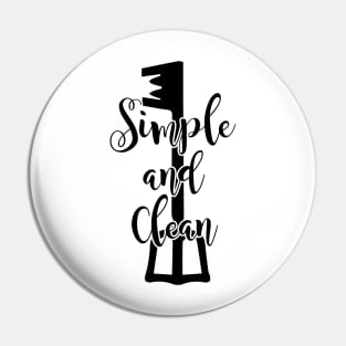 Simple and Clean Pin