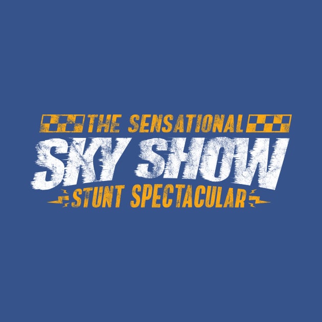 2021 - The Sensational Sky Show (Blue - Worn) by jepegdesign