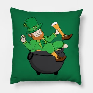 Getting Legless with a Leprechaun Pillow