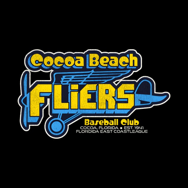 Cocoa Beach Fliers Baseball Team by AlfieDreamy 