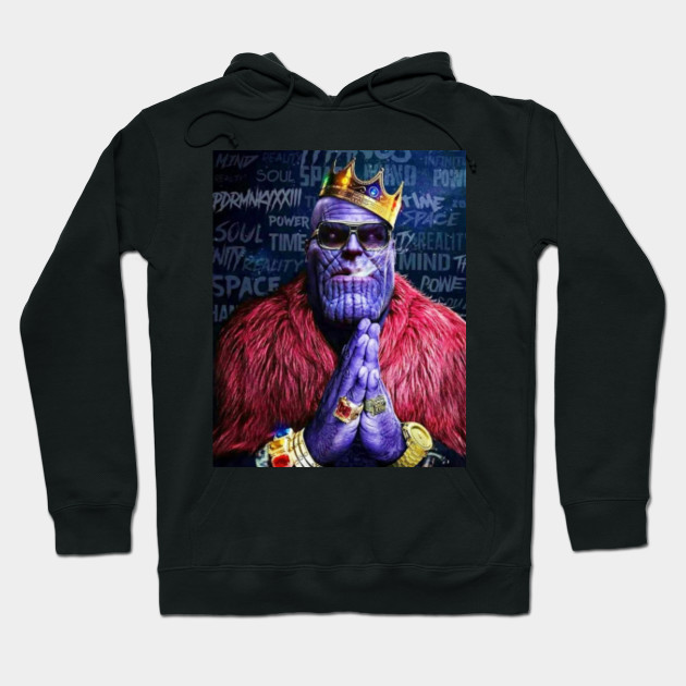 thanos thug life hoodie