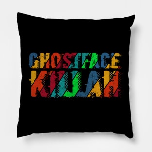 vintage color Ghostface Killah Pillow