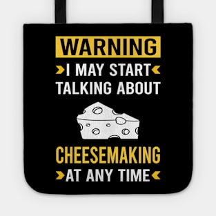 Warning Cheesemaking Cheesemaker Cheese Making Tote