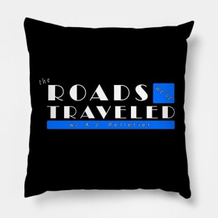 The Roads We've Traveled Podcast Logo Pillow