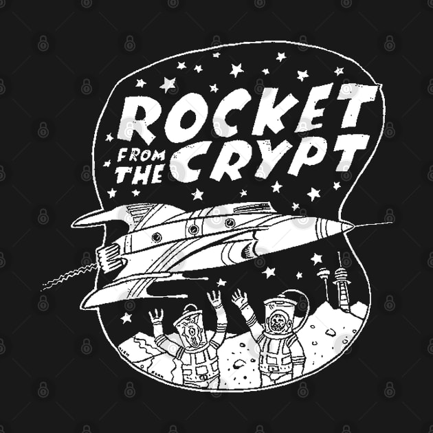 Rocket from the crypt by CosmicAngerDesign