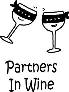 Partners In Wine Pocket Magnet