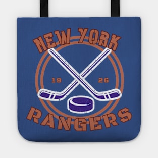 New york rangers vintage style Tote