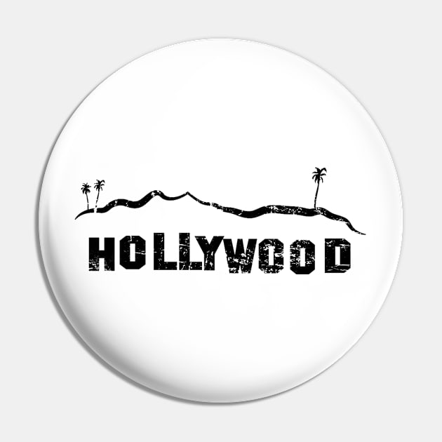 hollywood Pin by DeekayGrafx