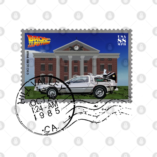 BACK TO THE FUTURE - BTTF DAY STAMP by kooldsignsflix@gmail.com