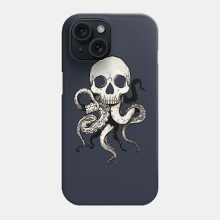 Kraken skull Phone Case