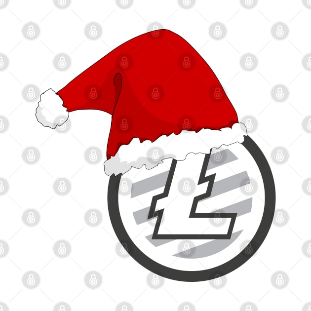 Christmas Crypto Currency Litecoin LTC by Cryptolife