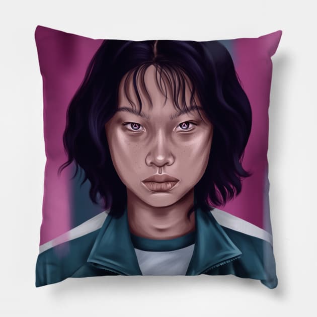 Sae-byeok Pillow by torirosenbaum