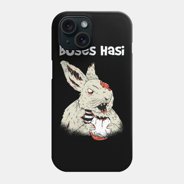 Bad Hasi - Bunnies Rabbits Halloween Easter Phone Case by wbdesignz