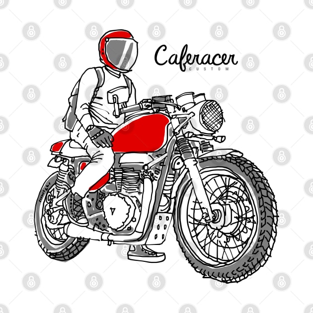 Caferacer Custom (Bright Color) by quilimo