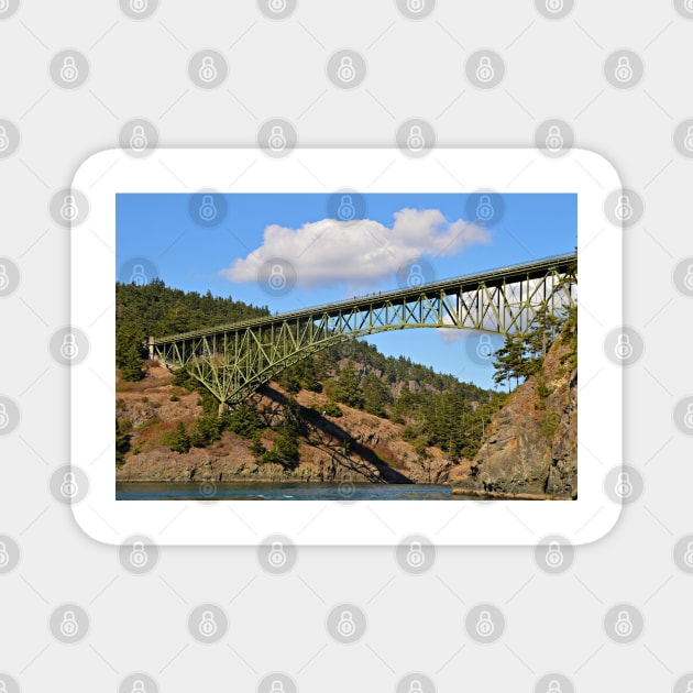 Deception Pass Bridge Magnet by kchase