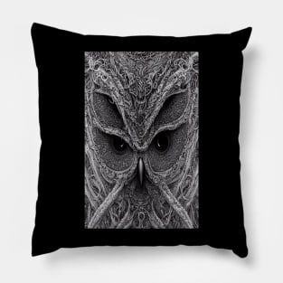 Owl Eyes Night Animal Pillow