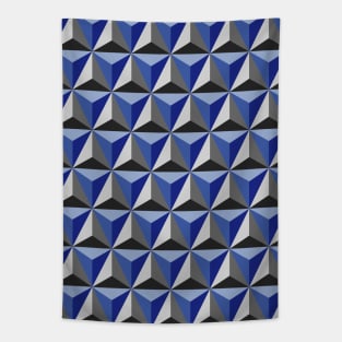 Geometric Triangles Pattern Tapestry