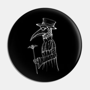 Plague Doctor Pin