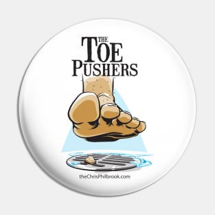 Chris Philbrook Toe Pusher Logo Pin