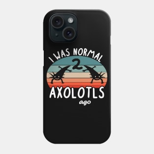 Normal axolotl people love kids design animal Phone Case