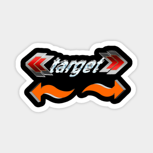 target art work. Magnet